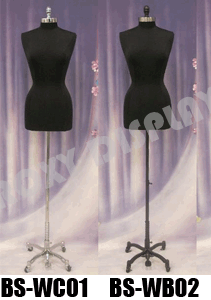 Mannequin Manequin Manikin Dress Form #F10/12BK+BS 02  