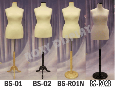 Mannequin Manequin Manikin Dress Form #F18/20W+BS 04  