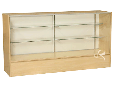 Glass Extra Vision Display Case Store Fixture KDCU S  